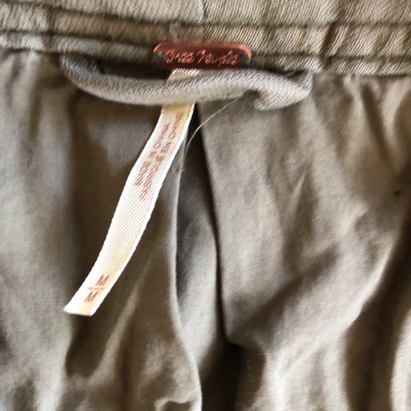 Free People In Our Nature Military Green Wrap Cargo Jacket M - Picture 9 of 14